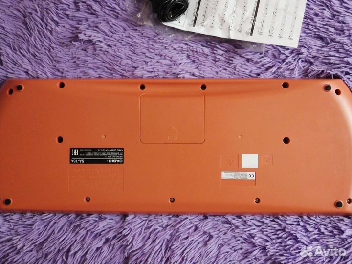 Синтезатор casio sa 76a