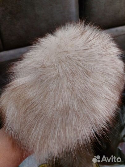 Меховые помпоны натуральные