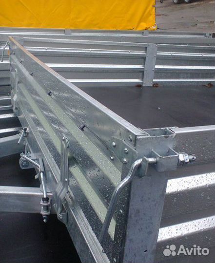 Крюк фиксации ручки борта прицепа мзса, правый и