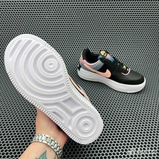 Nike Air Force 1 Low Shadow Black Light Arctic Pin