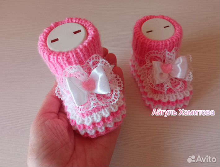 Пинетки для девочки