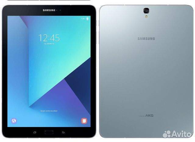 Лоток симкарты Samsung Tab S3 черный