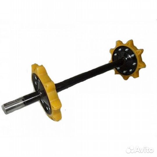 Вал ведущий со звездочками 500мм мотобуксировщика