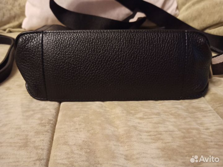 Сумка мешок натуральная кожа италия