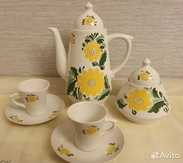 Фарфор Хайта северный мотив Ухта Прогресс СССР