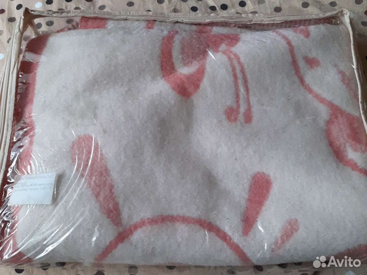 Одеяло детское шерстяное