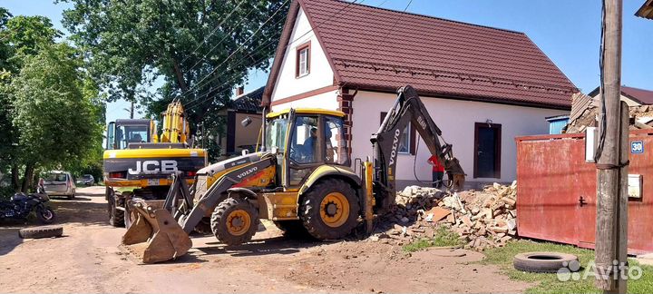 Демонтаж дома,сарая