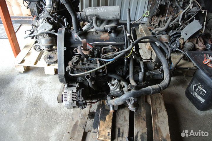 Двигатель Volkswagen T4 Фольксавген Т4 1.9Д