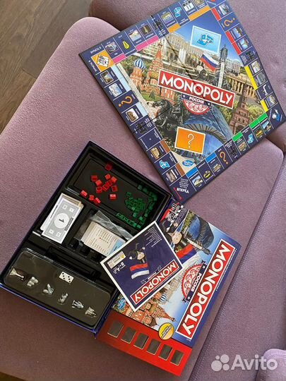 Монополия Россия настольная игра
