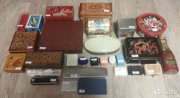 Коробочки футляры шкатулки