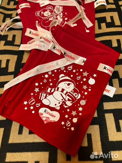 Новогодний мешок Kinder для конфет