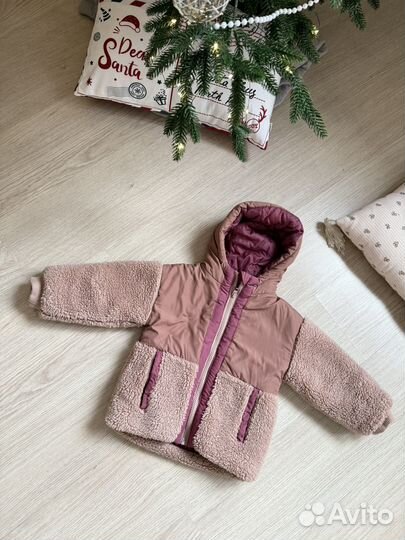 Куртка для девочки демисезонная-зимняя под zara