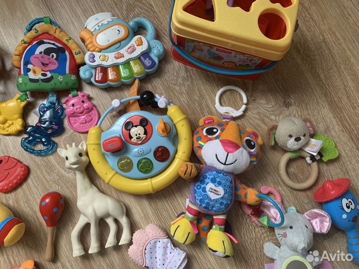 Детские игрушки пакетом + еще доложу