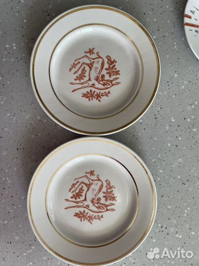 Тарелка Хайта фарфор СССР