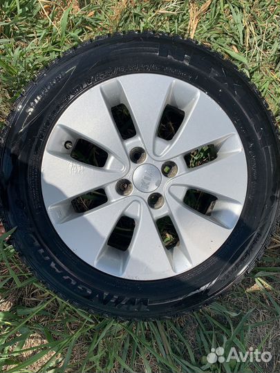 Зимние колеса на solaris и rio