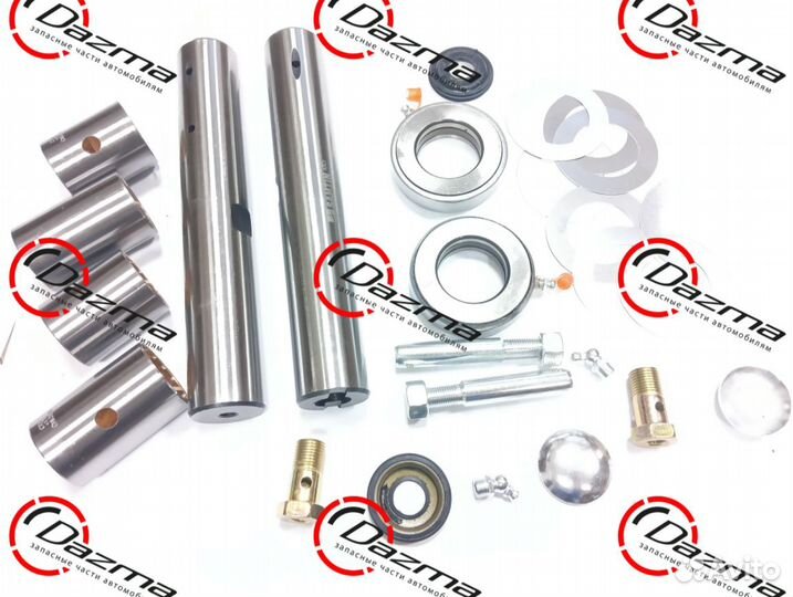 Samtin 30D501021KIT Шкворень JAC N120 (20) камаз Компас-12 (комплект на 2 стороны) (30D501021KIT)