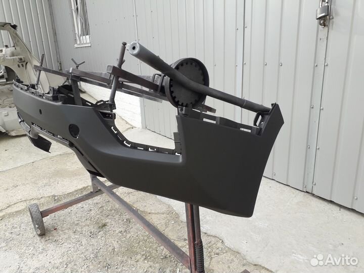 Юбка заднего бампера Hyundai Creta 1 парктроник