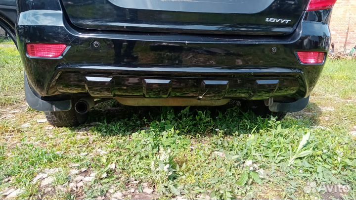 Бампер задний lifan х60