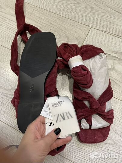 Сандалии zara 39