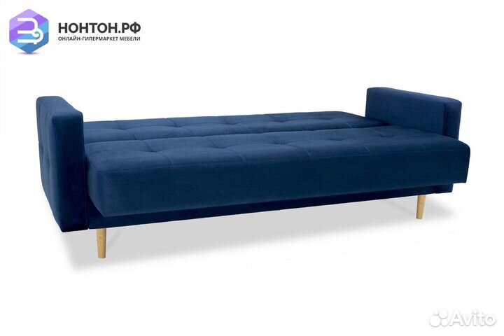 Диван книжка Фиеста синий
