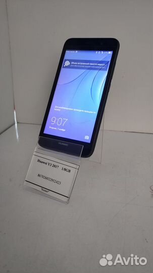 HUAWEI Y3 2017, 8 ГБ