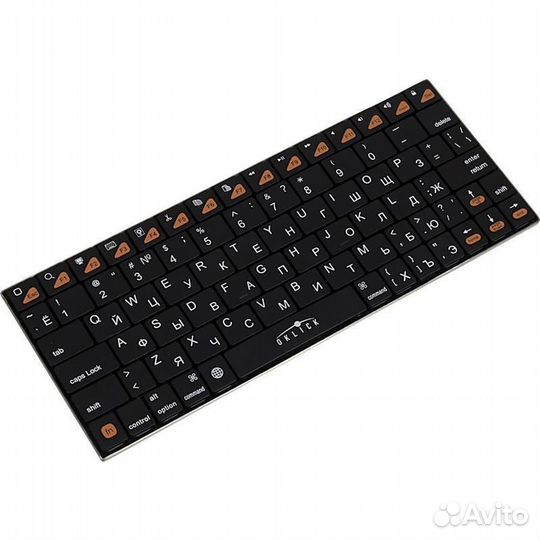 Клавиатура Oklick 840S Wireless Keyboard Black Blu