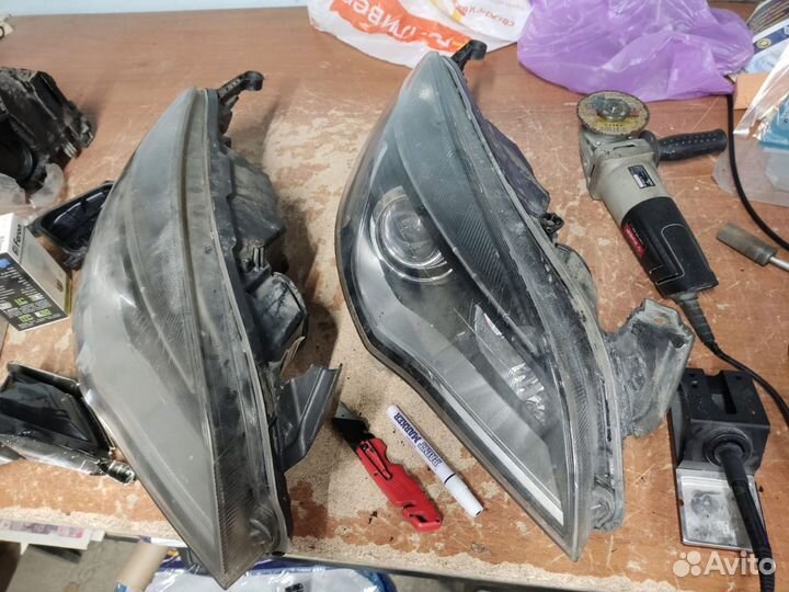 Фара правая opel astra j afl 5D