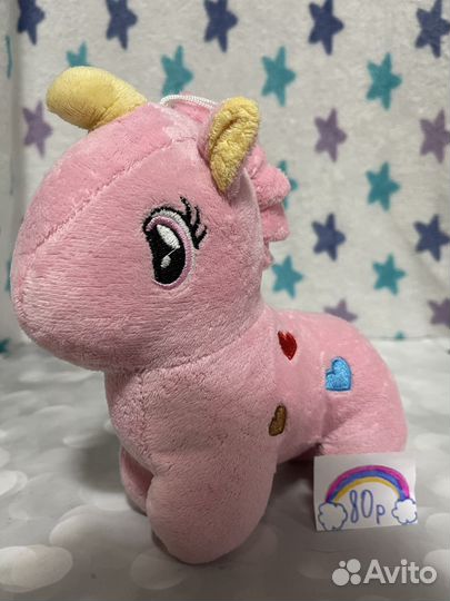 Мягкая игрушка- единорожка