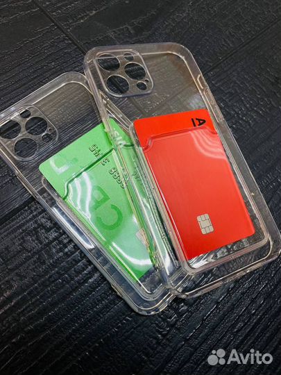 Чехол с картхолдером iPhone 13 14 Pro