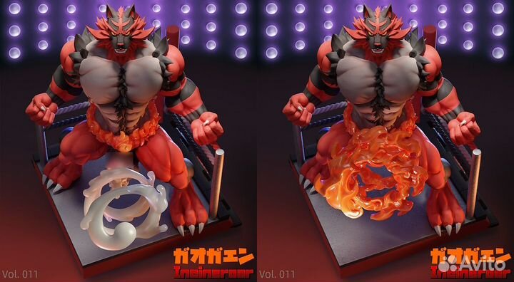 Статуя Incineroar