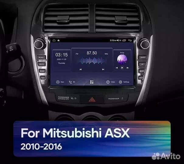 Магнитола Митсубиси ASX андройд