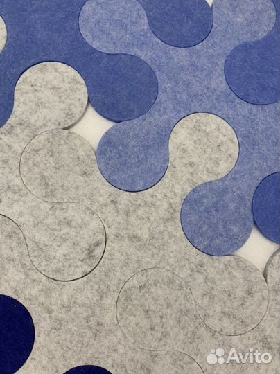 Ковер в детскую в виде пазлов