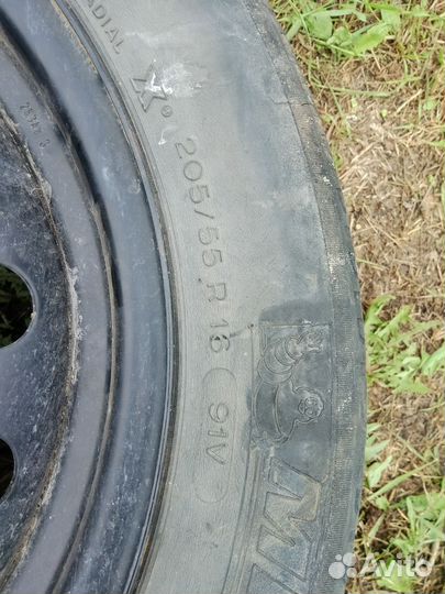 Колесо запасное Toyota Corolla Auris 205/55r16