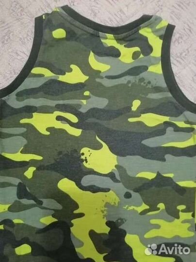 2 майки летние, на мальчика, 104см
