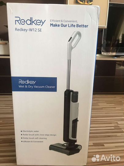 Беспроводной моющий пылесос Redkey W12 SE