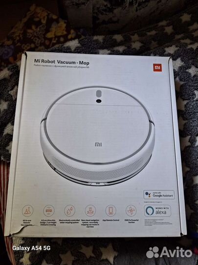 Робот пылесос xiaomi mi robot vacuum mop