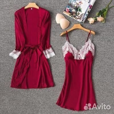 Сорочка с халатом