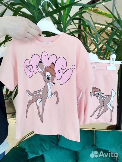 Комплект шорты и футболка zara для садика 92-98