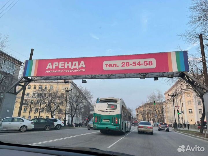 Аренда рекламных конструкций