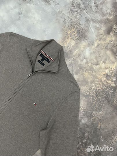 Зип Кофта Tommy Hilfiger Cotton Silk оригинал