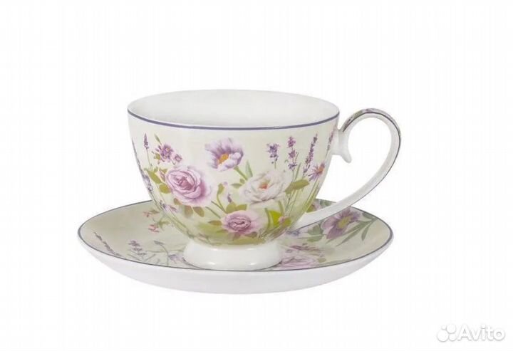 Сервиз чайный (с чайником), 15 предм., на 6 персон