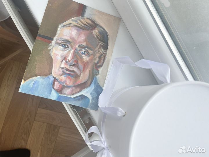 Картина маслом на холсте портрет
