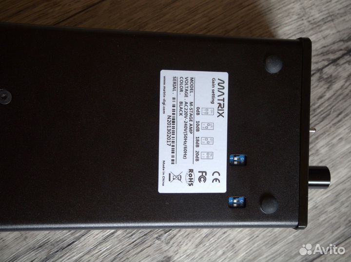 Усилитель для наушников Matrix M-Stage Hpa-1