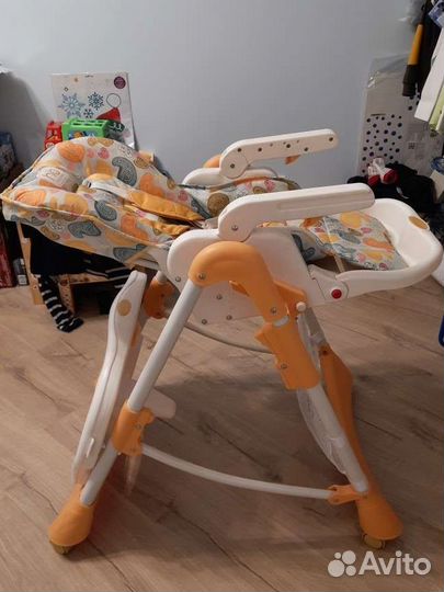 Стульчик детский для кормления happy baby william