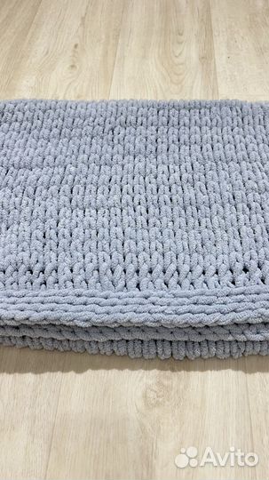 Плед детский вязаный ручная работа