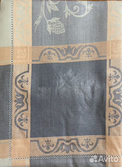 Скатерть квардрат 100 лен