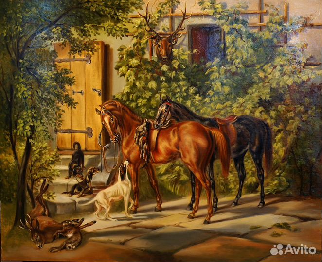 Картина маслом на холсте