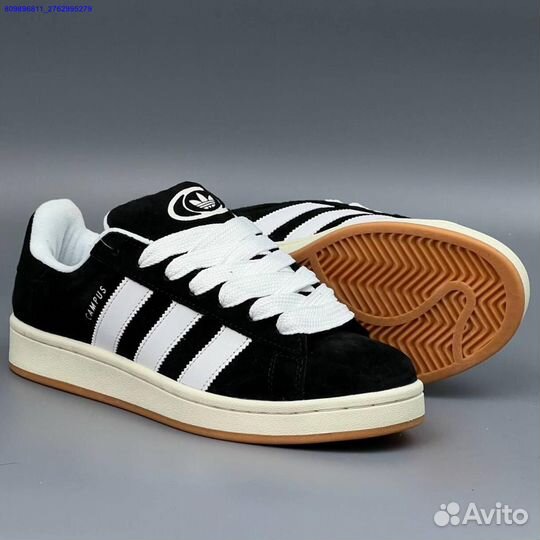 Кроссовки Adidas Campus 00 Black (Арт.64350)