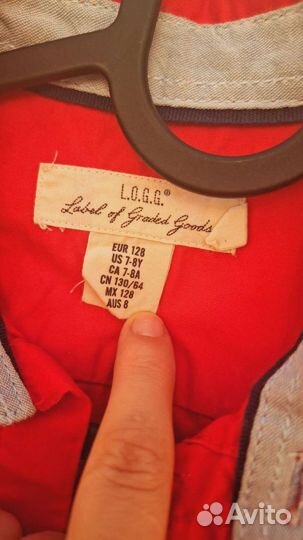 Рубашка на мальчика 7-8 лет