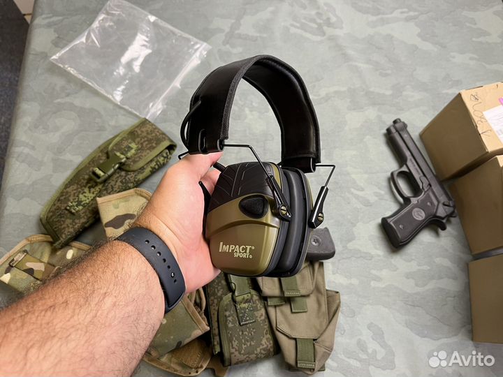 Тактические наушники активные